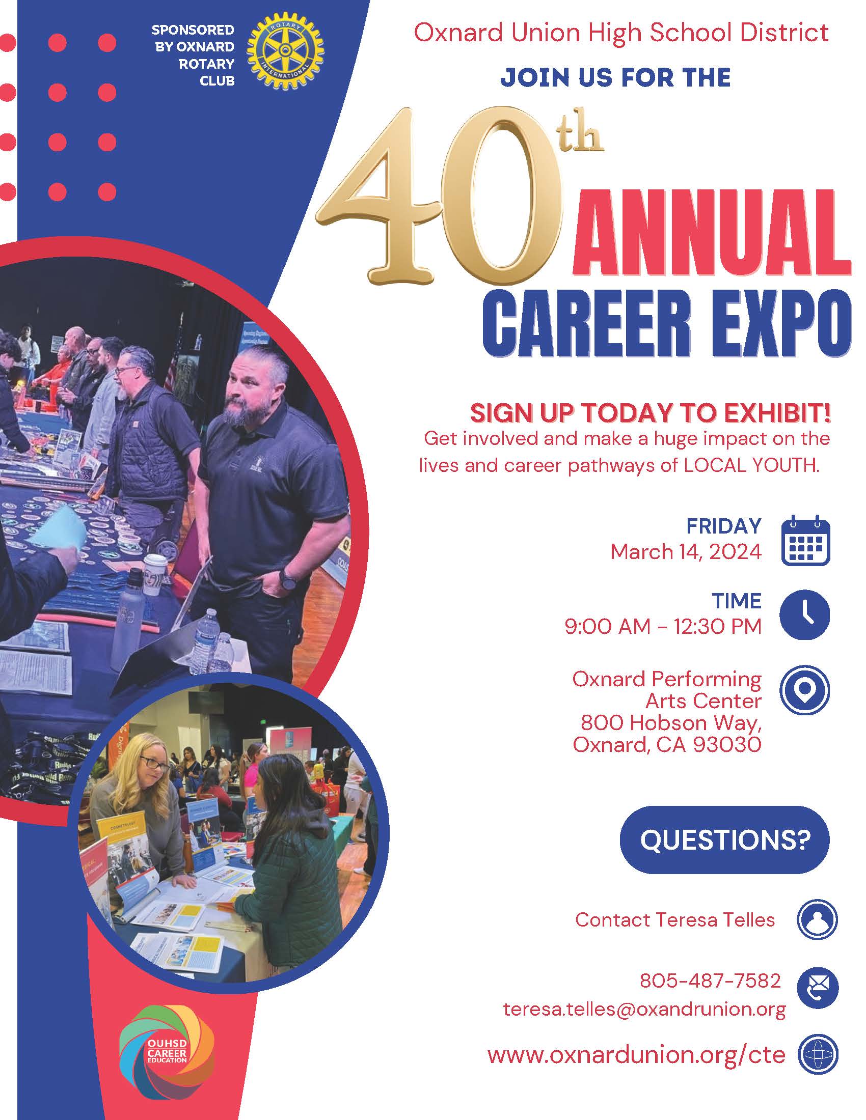 OUHSD 40th Annual Career Expo – Ventura County Health Care Agency